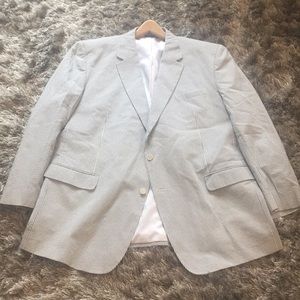 Like new seersucker jacket!
